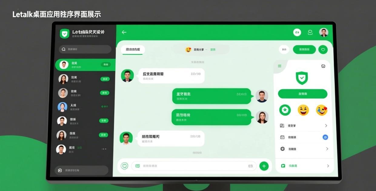 Letstalk Windows版主界面